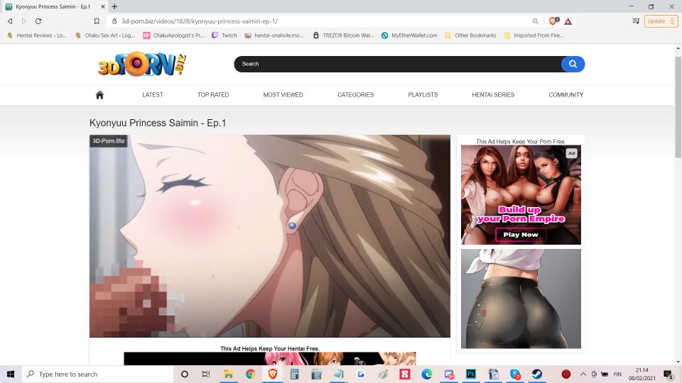 Hentai Video Streaming Website Review: 3D-Porn.Biz